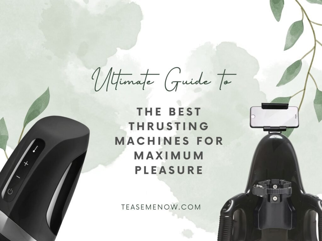 High-quality thrusting machine offering hands-free, adjustable pleasure for an intense and satisfying experience.